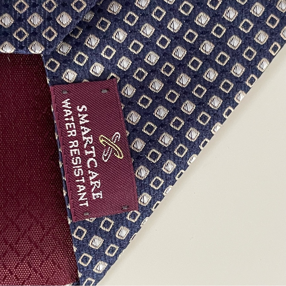 Silk Necktie Water Resistant